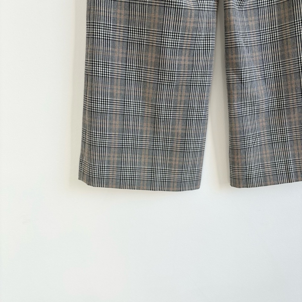 Aritzia Little Moon Malva Plaid Check Wide Pants - Picture 9 of 11